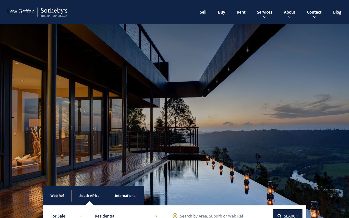 Lew Geffen Sotheby's home page